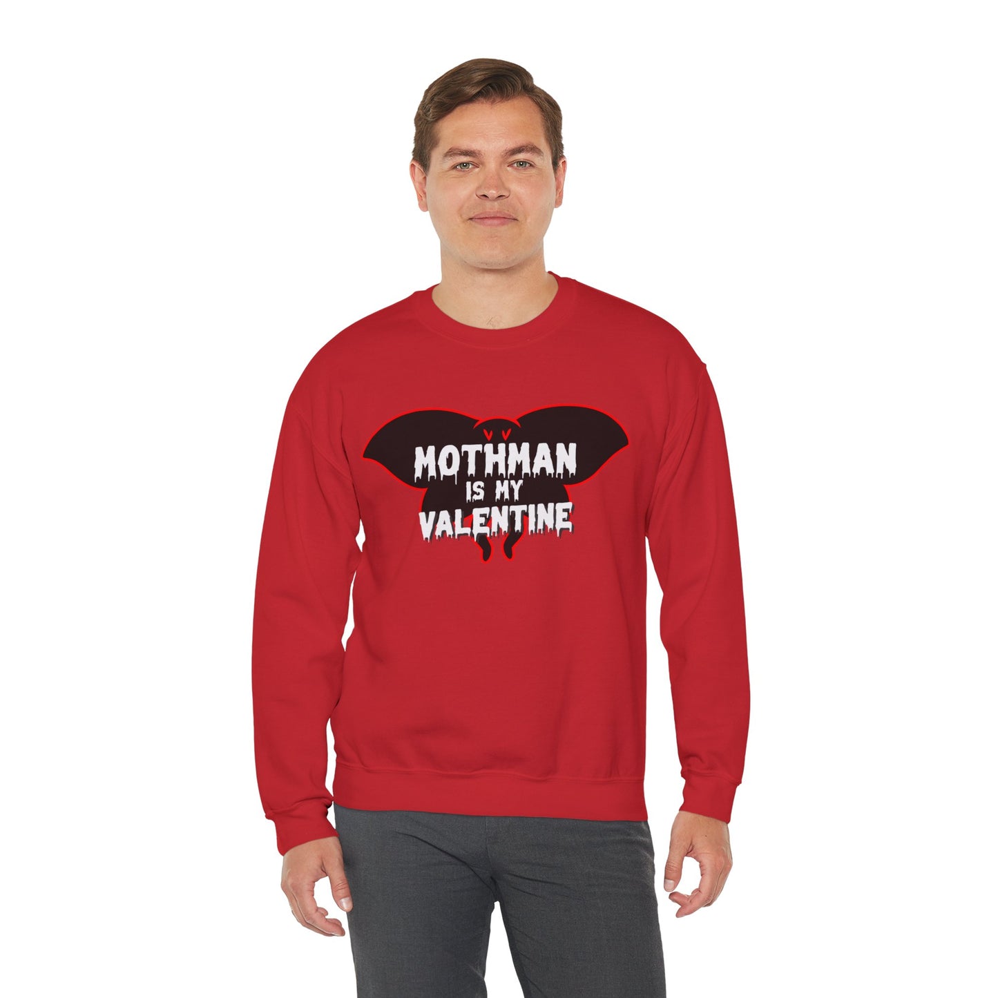 Mothman is My Valentine Sweatshirt