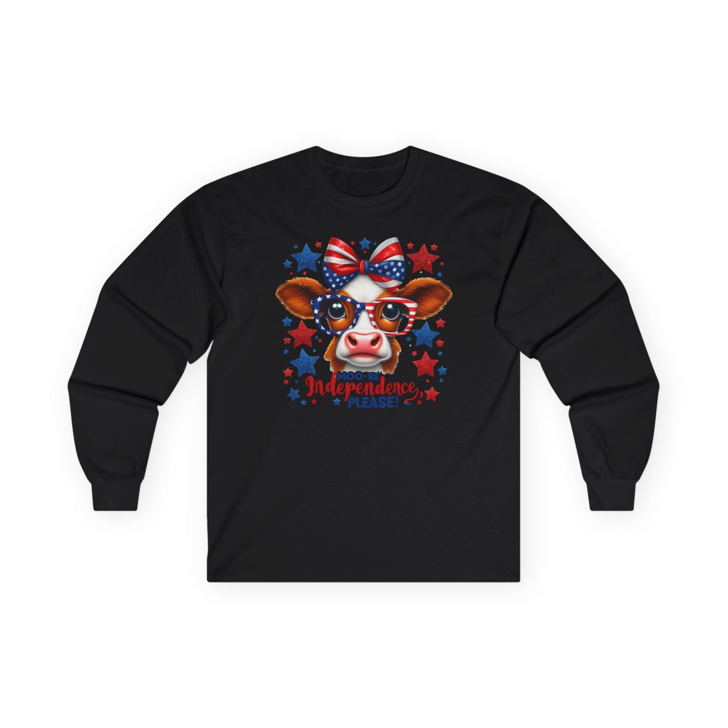 Moo-re Independence Please Long Sleeve T-Shirt