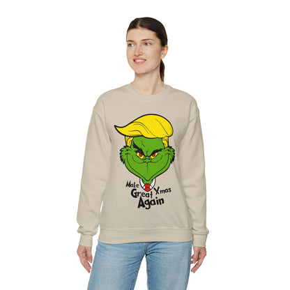 Make Xmas Great Again Grinch Christmas Sweatshirt