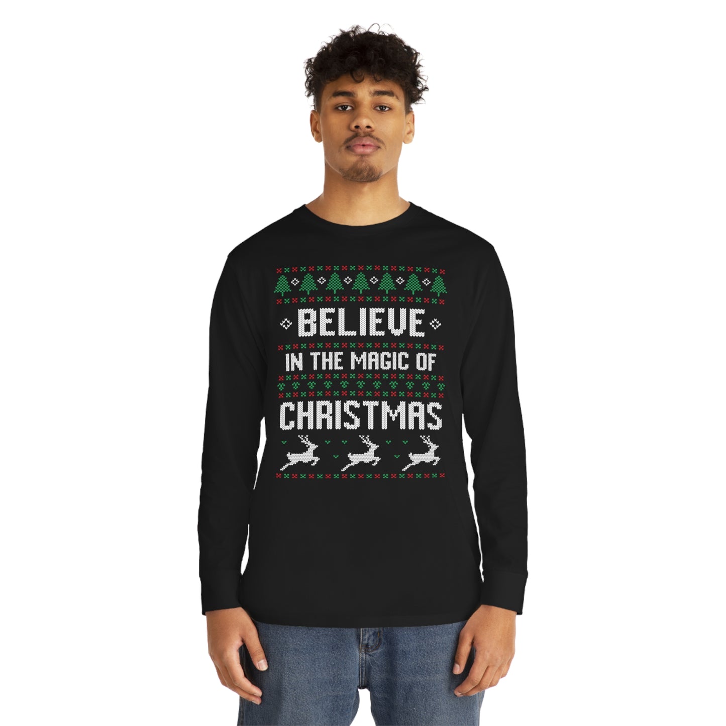 Believe in the Magic of Christmas Long Sleeve T-shirt