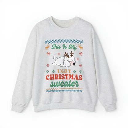 Miniature Poodle This is My Ugly Christmas Sweater Sweatshirt