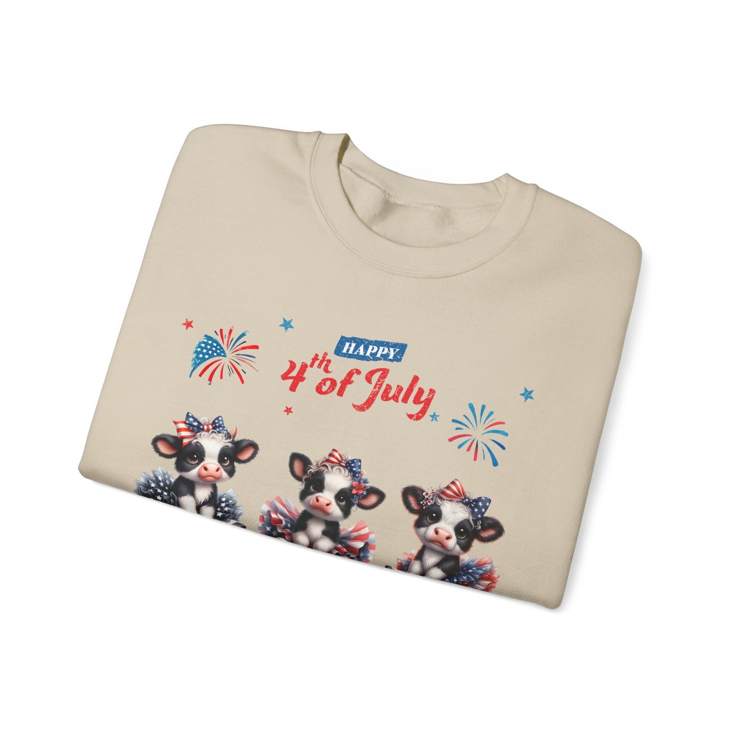 4th of July Cows in Tutus Sweatshirt