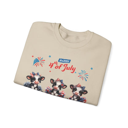 4th of July Cows in Tutus Sweatshirt