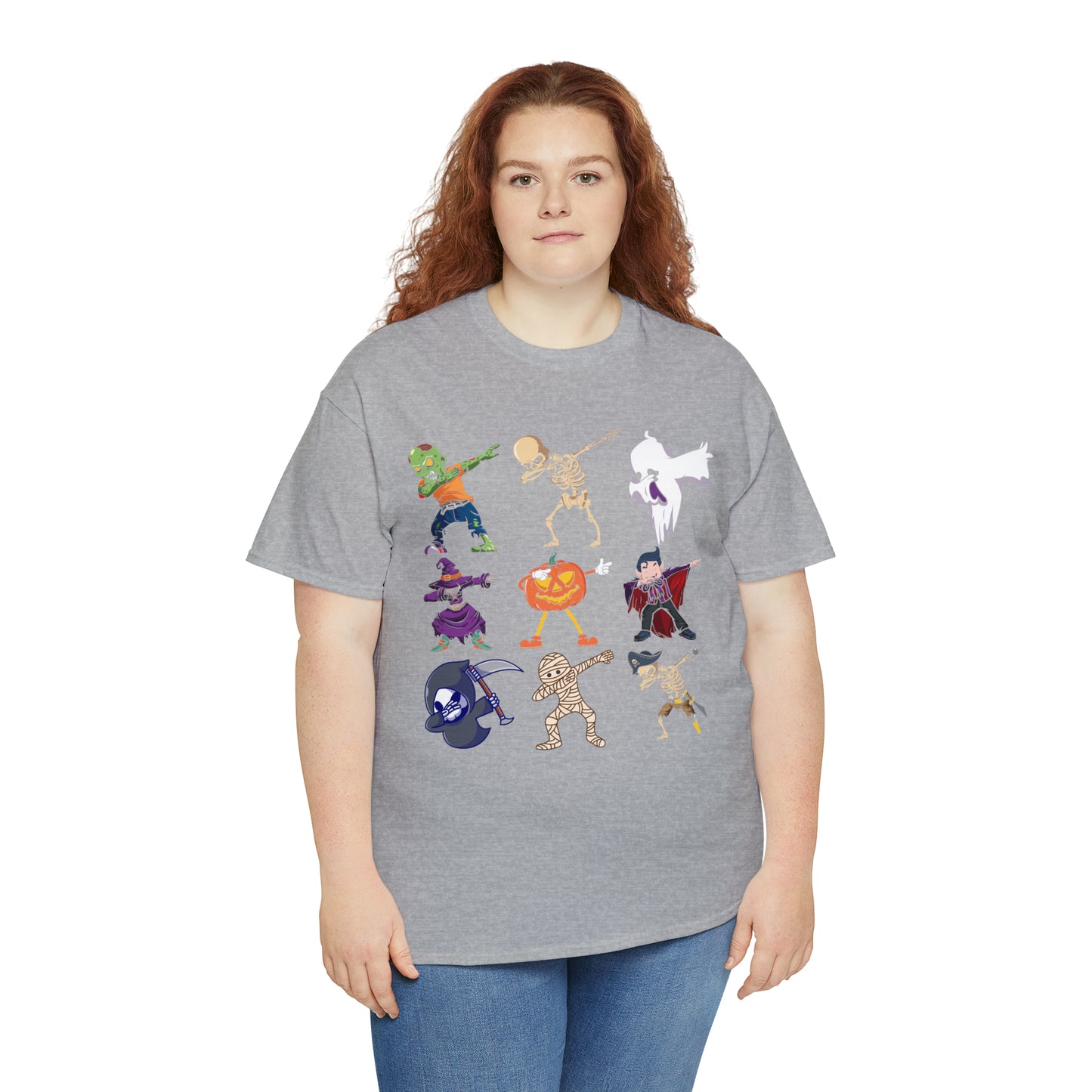 Dabbing Monsters Halloween Short Sleeve Tee