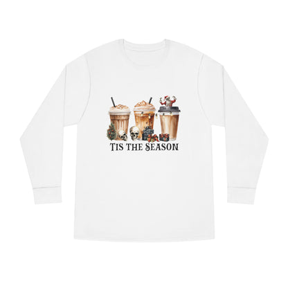 Skeleton Latte Christmas Long Sleeve Tee