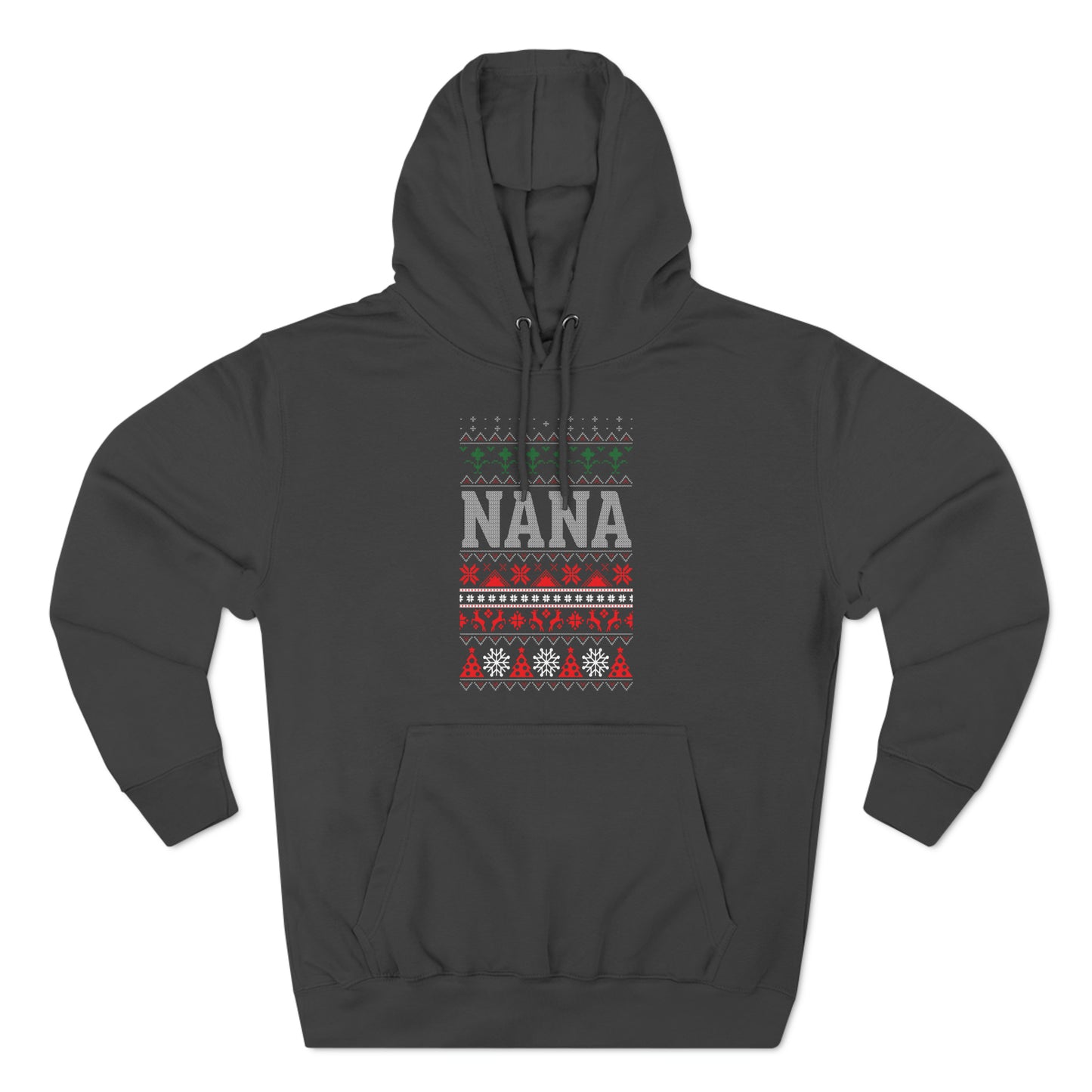 Nana Christmas Ugly Sweater Pullover Hoodie