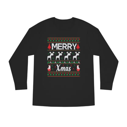 Merry Xmas Raindeers Christmas Ugly Sweater Long Sleeve T-shirt