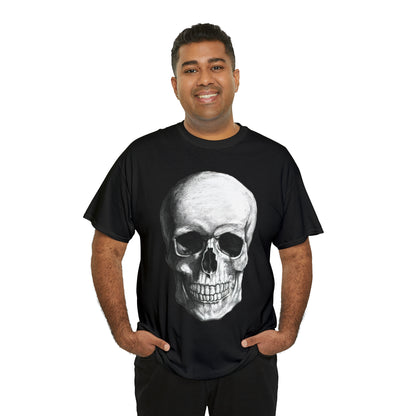 Large Skull Halloween Short Sleeve Tee