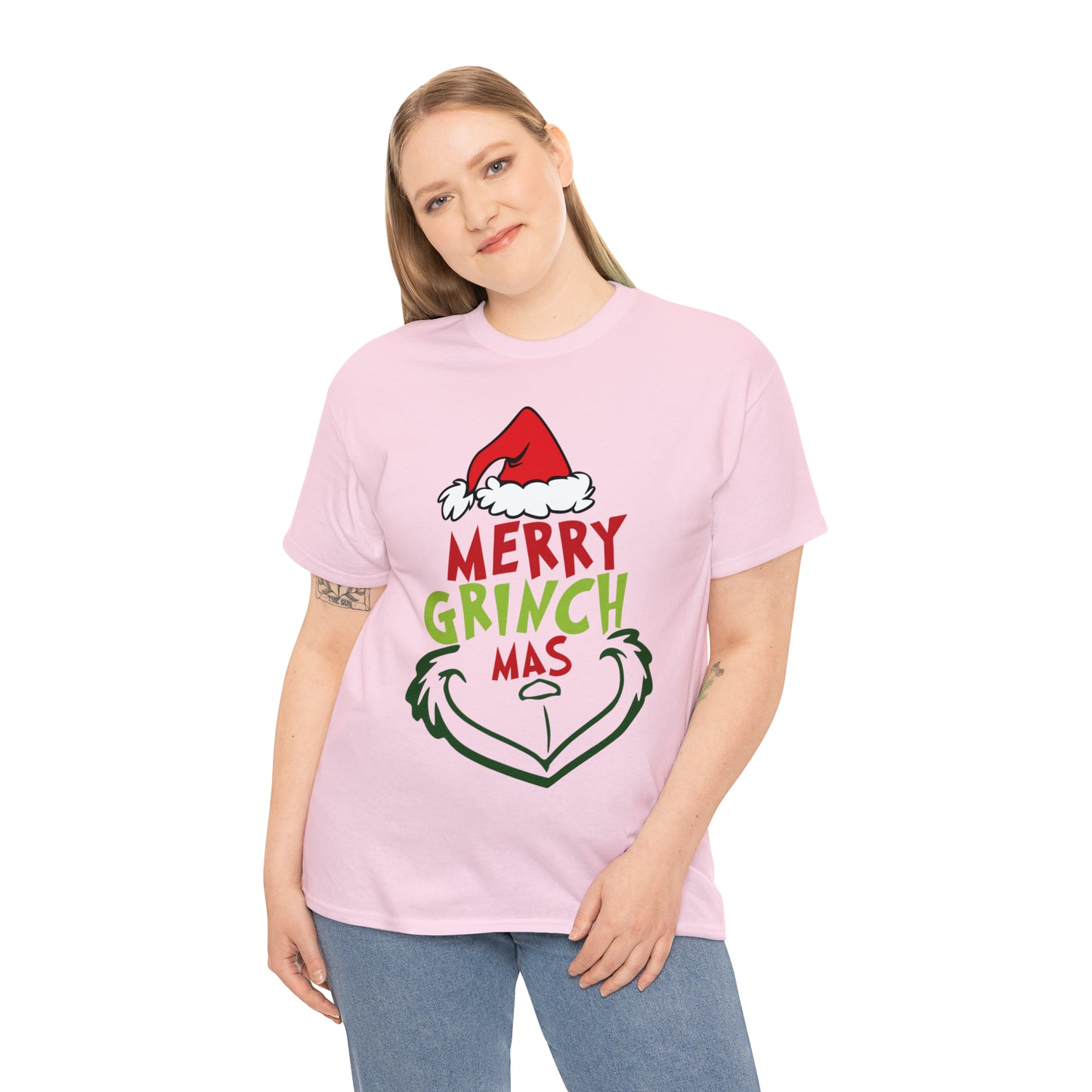 Merry Grinchmas Design 2 Christmas Short Sleeve Tee