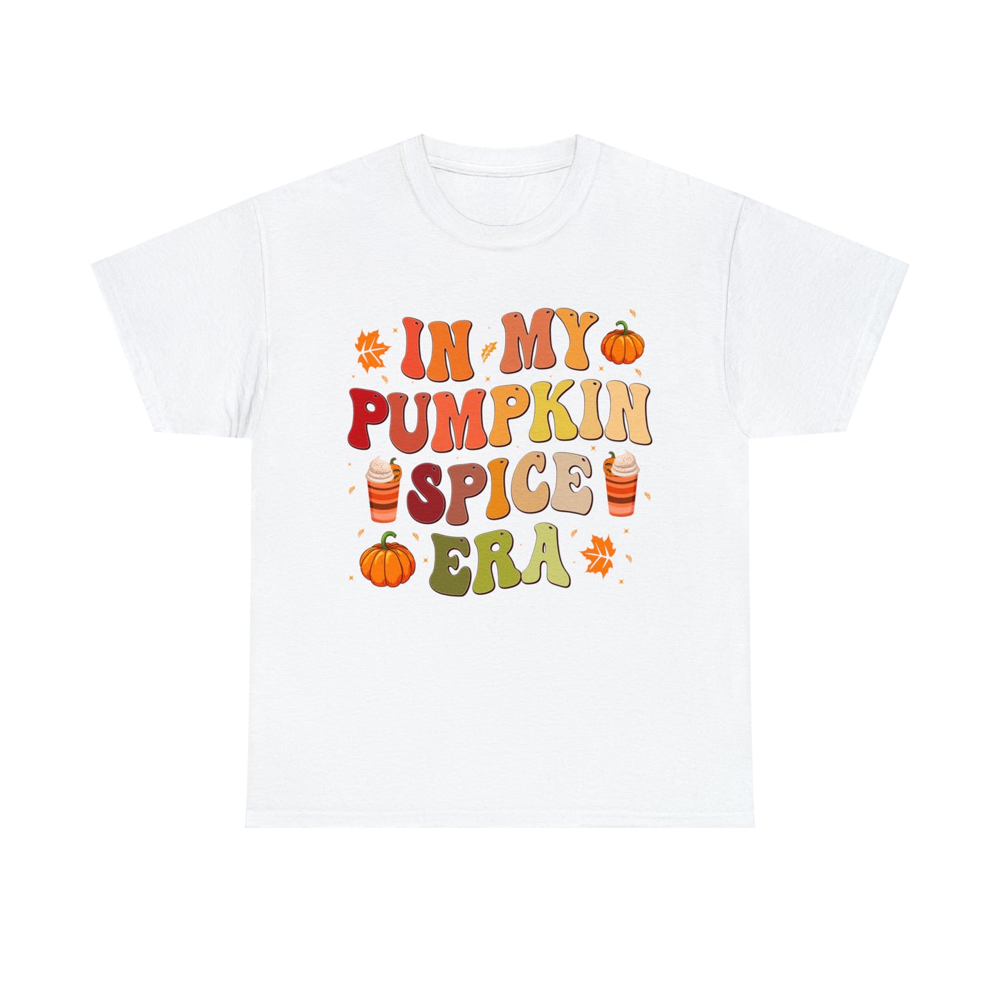 In My Pumpkin Spice Era Fall Halloween Short Sleeve Tee