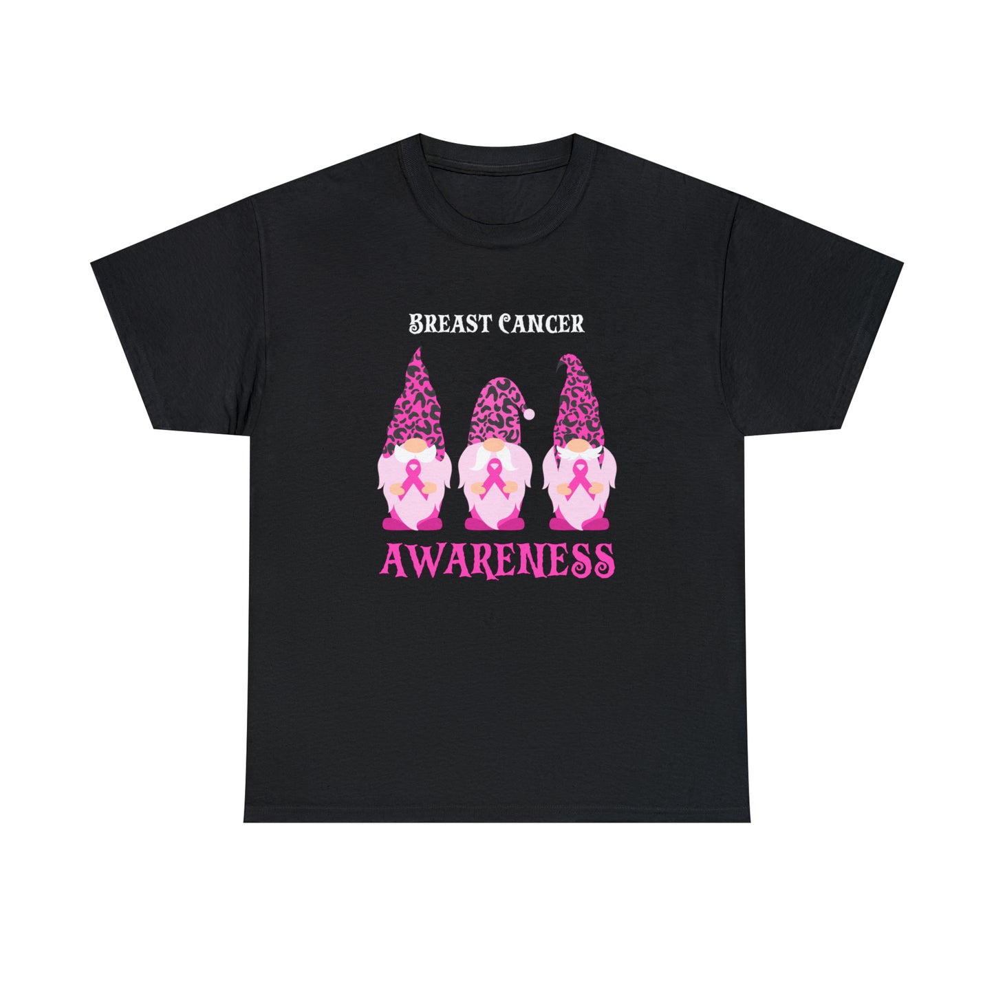 Breast Cancer Awareness Gnomes Short Sleeve Tee