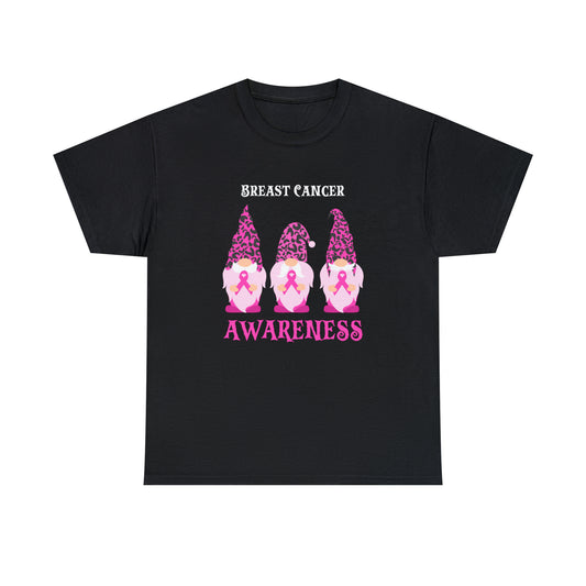 Breast Cancer Awareness Gnomes Short Sleeve Tee