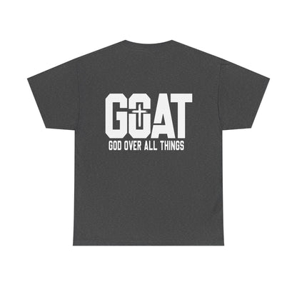 GOAT God Over All Things Short Sleeve Tshirt