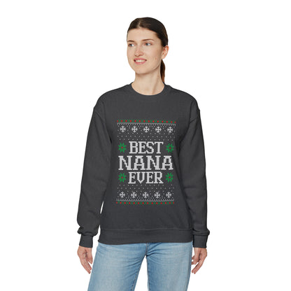 Best Nana Ever Christmas Ugly Sweater Sweatshirt