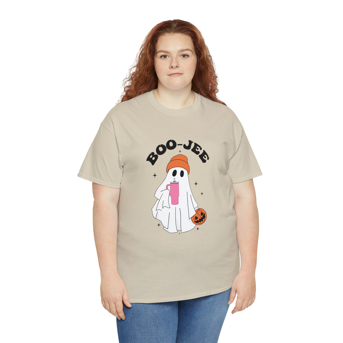 Boo Jee Ghost Halloween Short Sleeve Tee