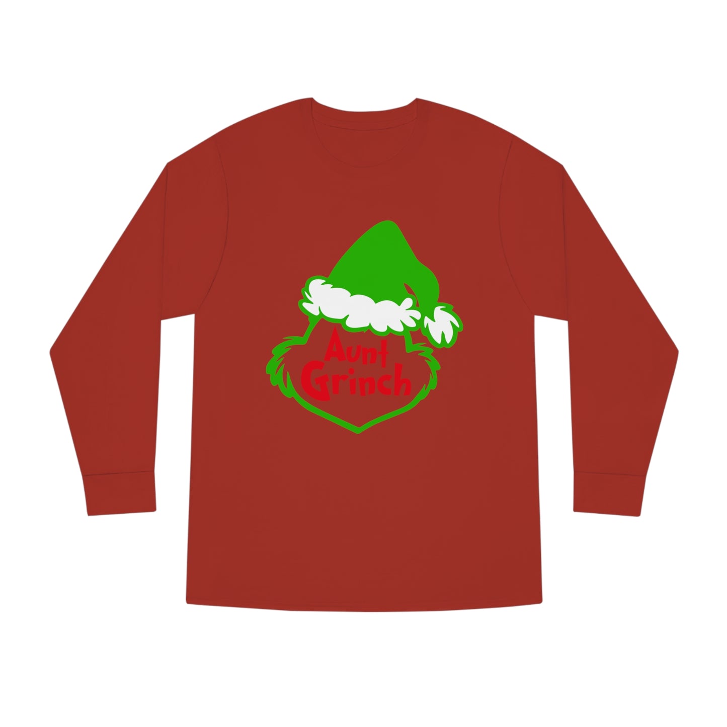 Aunt Grinch Christmas Long Sleeve T-Shirt