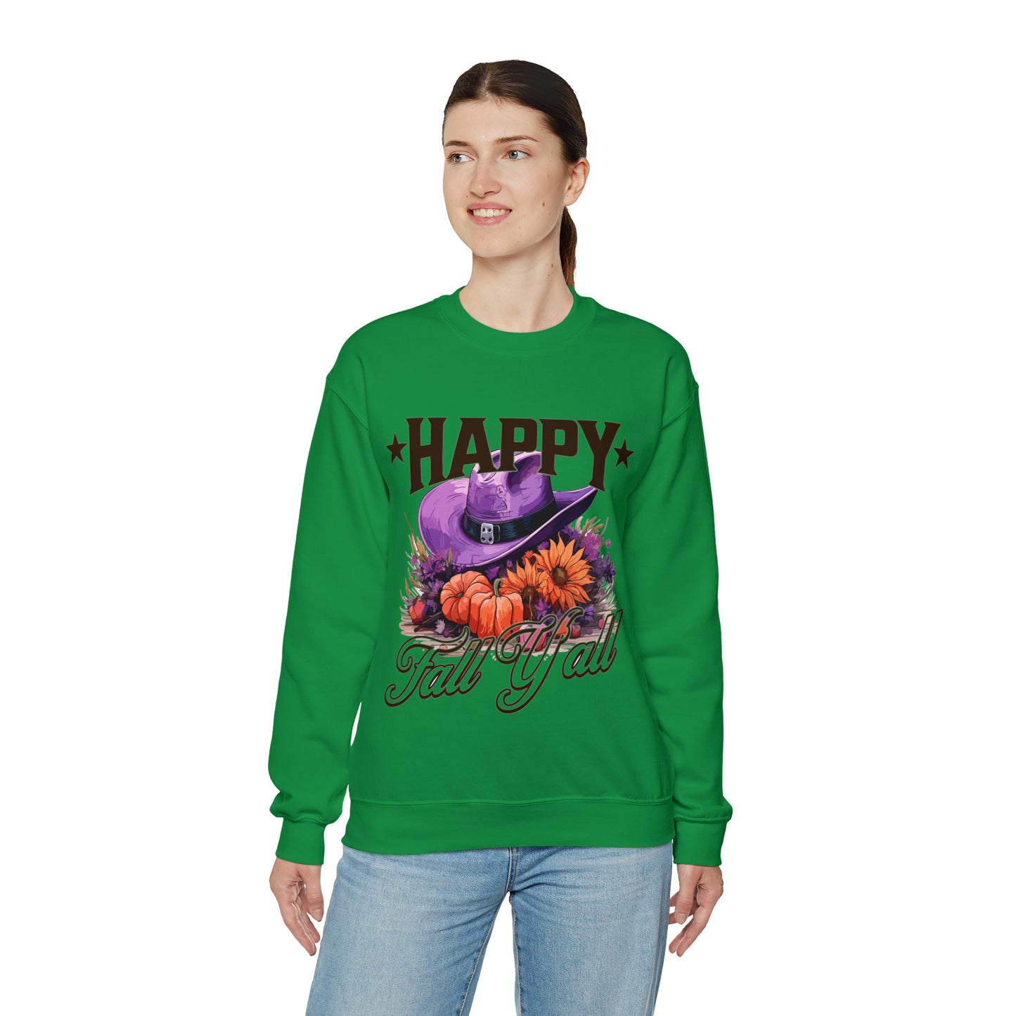 Happy Fall Y'All Halloween Sweatshirt