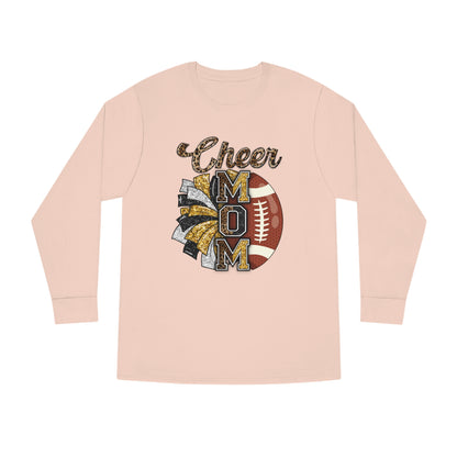 Football Cheer Mom Long Sleeve Tee