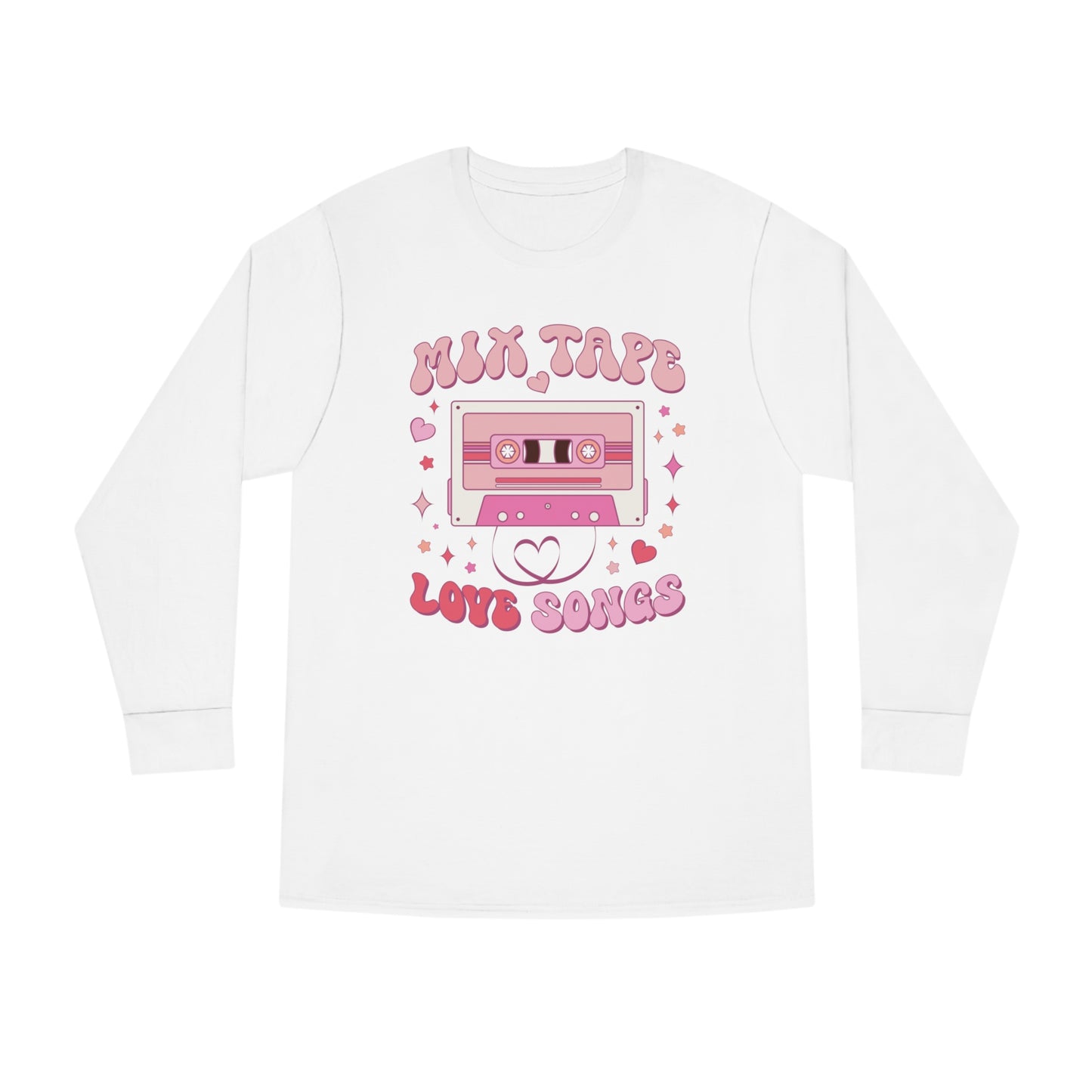 Mix Tape Love Songs Valentine Long Sleeve T-shirt