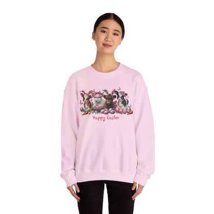 Easter Highland Cows with Bunny Ears Sweatshirt