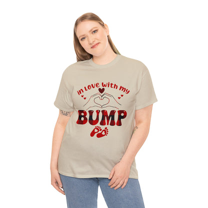 In Love With My Bump Valentine Short Sleeve Tee