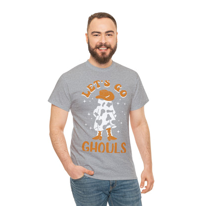 Western Let's Go Ghouls Halloween Short Sleeve Tee