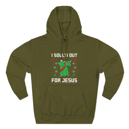 I Soul'd Out For Jesus Christmas Ugly Sweater Pullover Hoodie