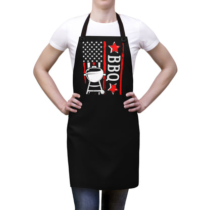 BBQ American Flag Apron