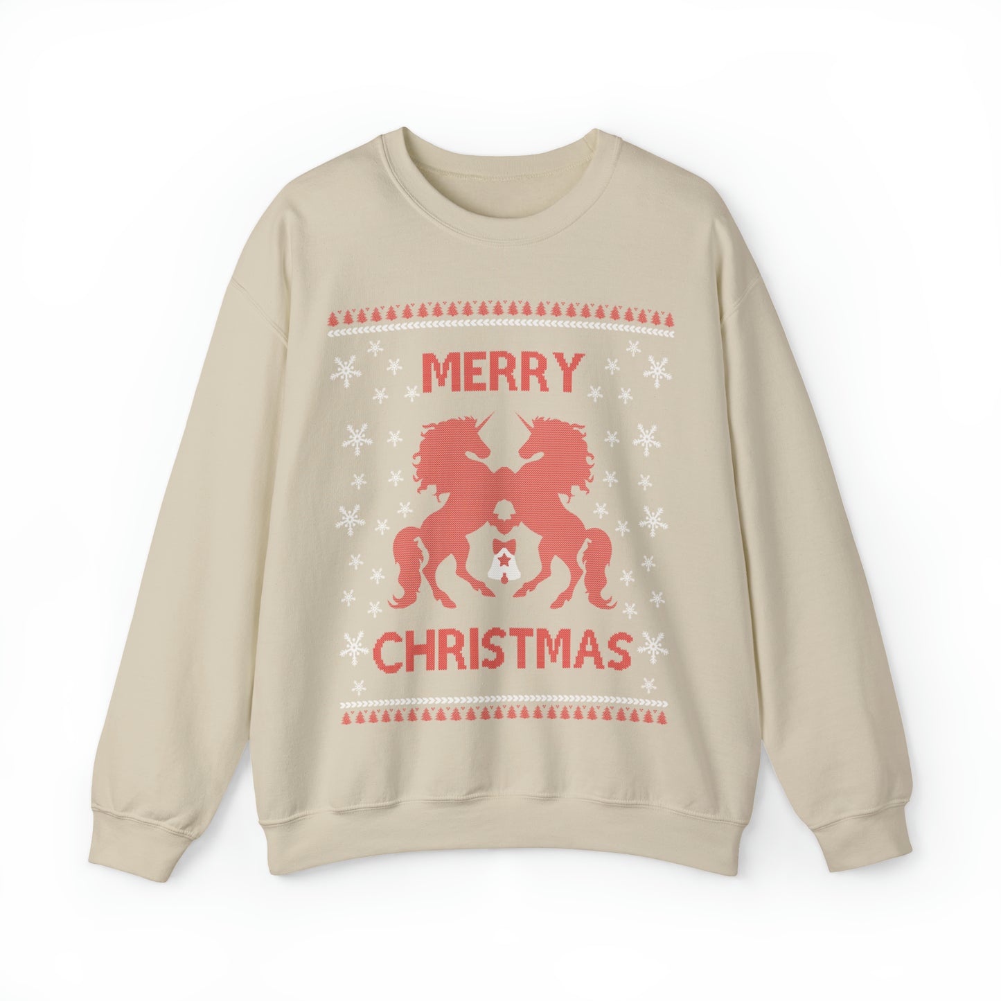 Merry Christmas Horses Christmas Ugly Sweater Sweatshirt