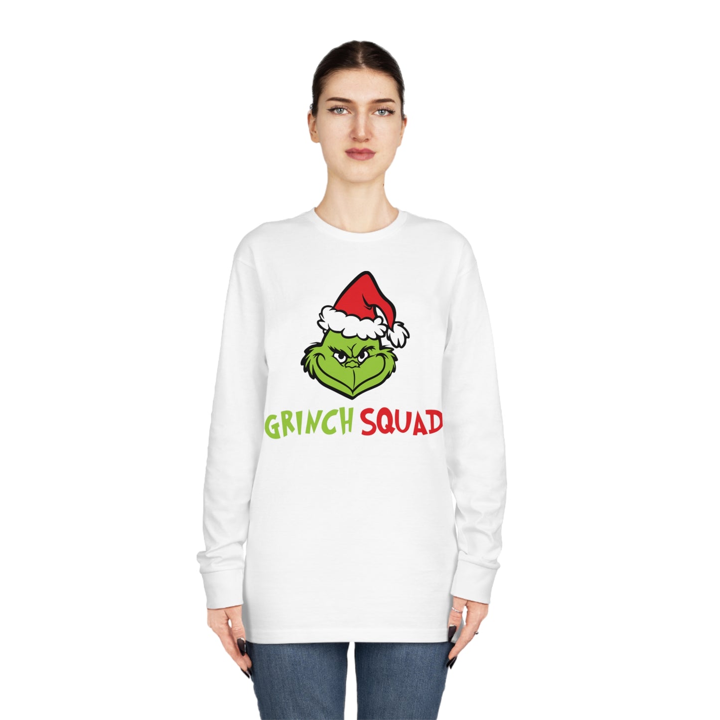 Grinch Squad Christmas Long Sleeve T-Shirt