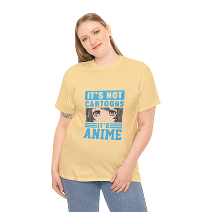 It's Not Cartoons It's Anime Short Sleeve Tee