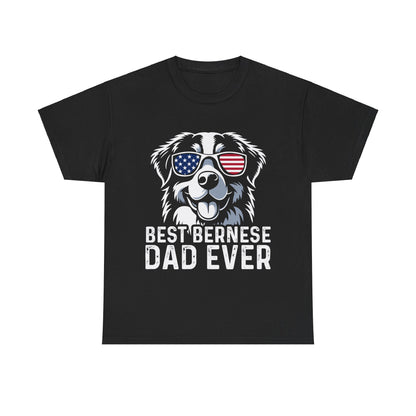 Best Bernese Dad Ever Short Sleeve Tee