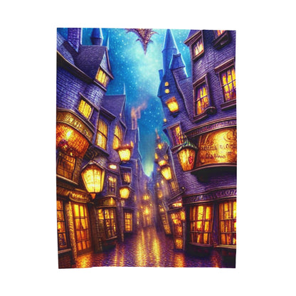 Harry Potter Diagon Alley Blanket