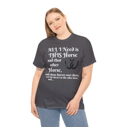 All the horses shirt Unisex Heavy Cotton Tee