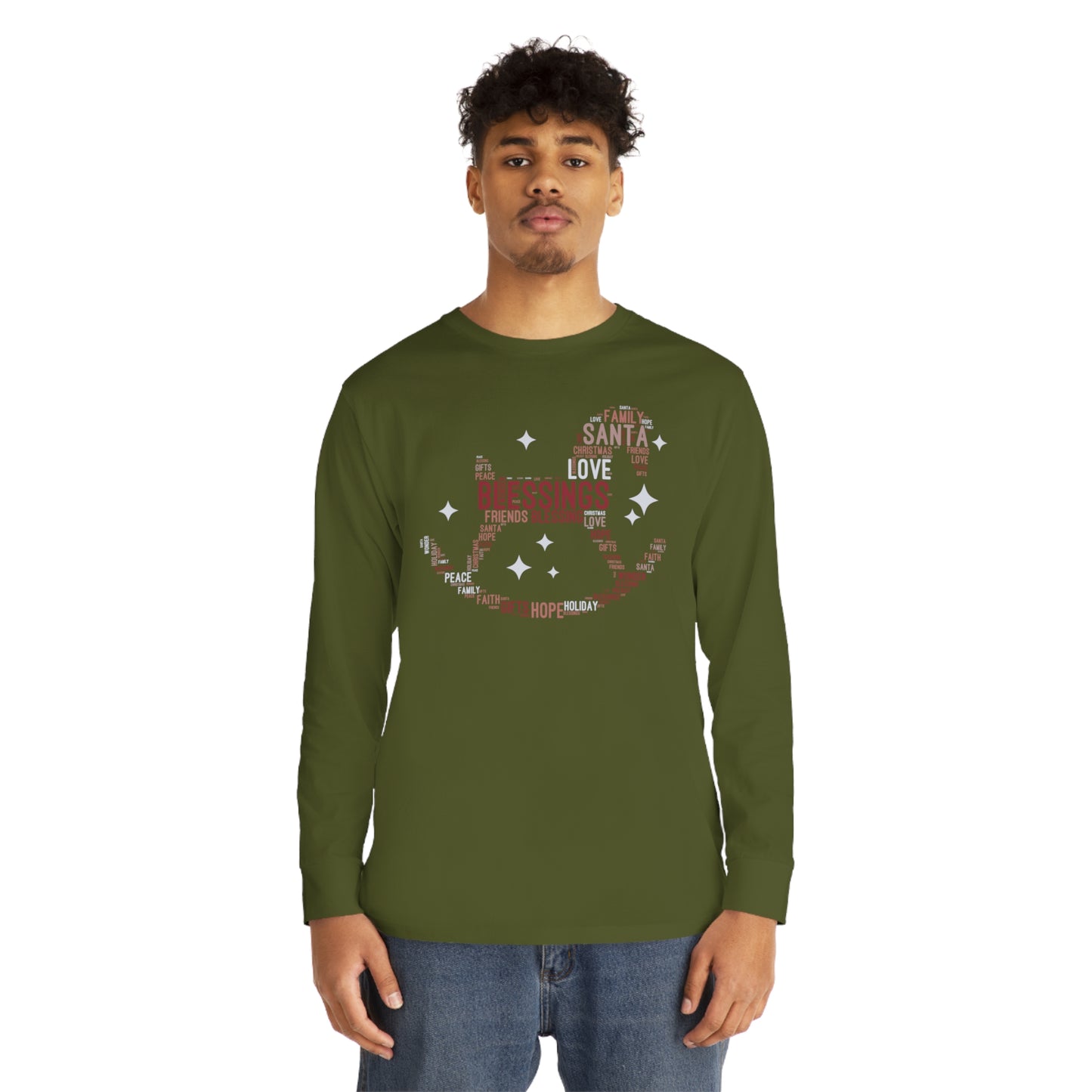 Rocking Horse Christmas Long Sleeve T-Shirt