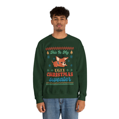 Chihuahua This is My Ugly Christmas Sweater Sweatshirt