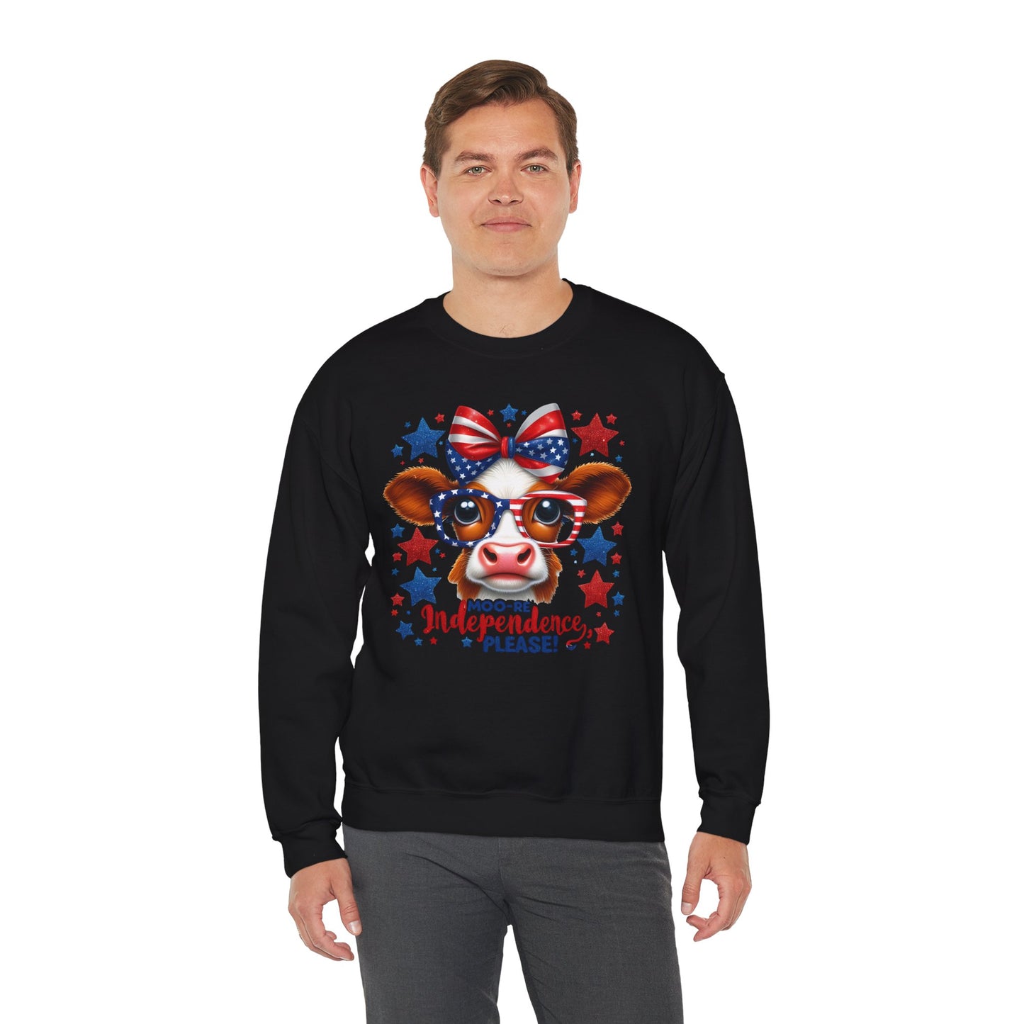 Moo-re Independence Please Sweatshirt