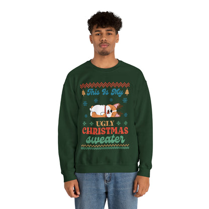 Corgi This is My Ugly Christmas Sweater Sweatshirt