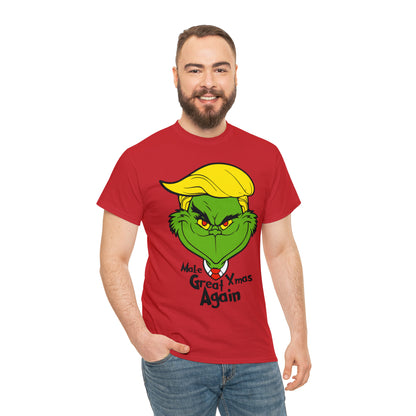 Make Xmas Great Again Grinch Christmas Short Sleeve Tee