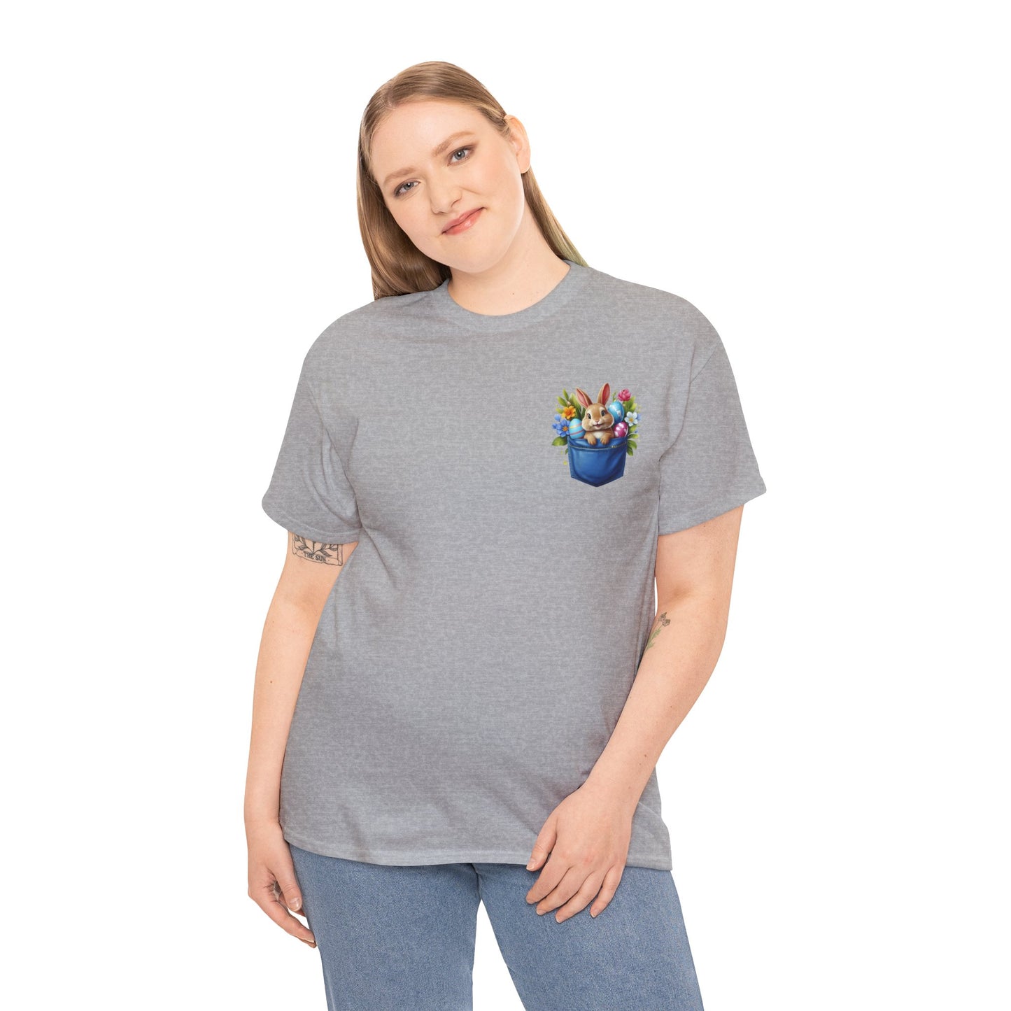 Easter Bunny Pocket Short Sleeve Tee