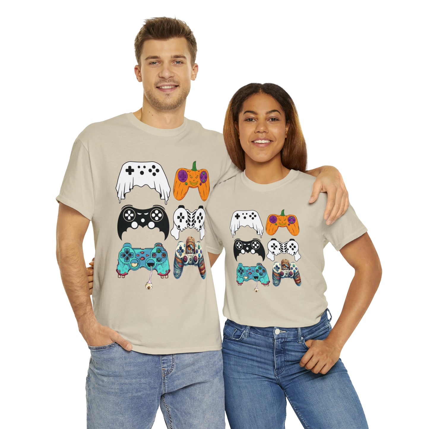 Game Controller Halloween Short Sleeve Tee