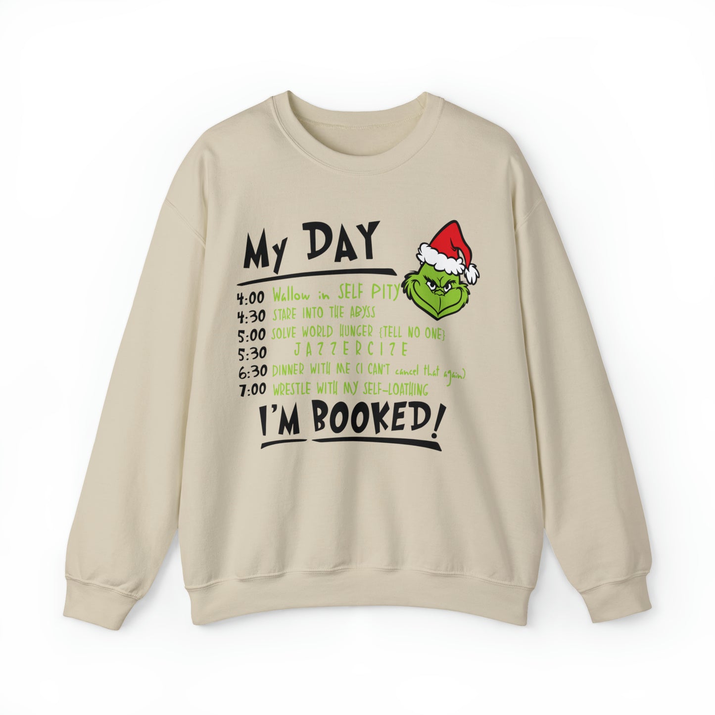 Grinch My Day Christmas Sweatshirt