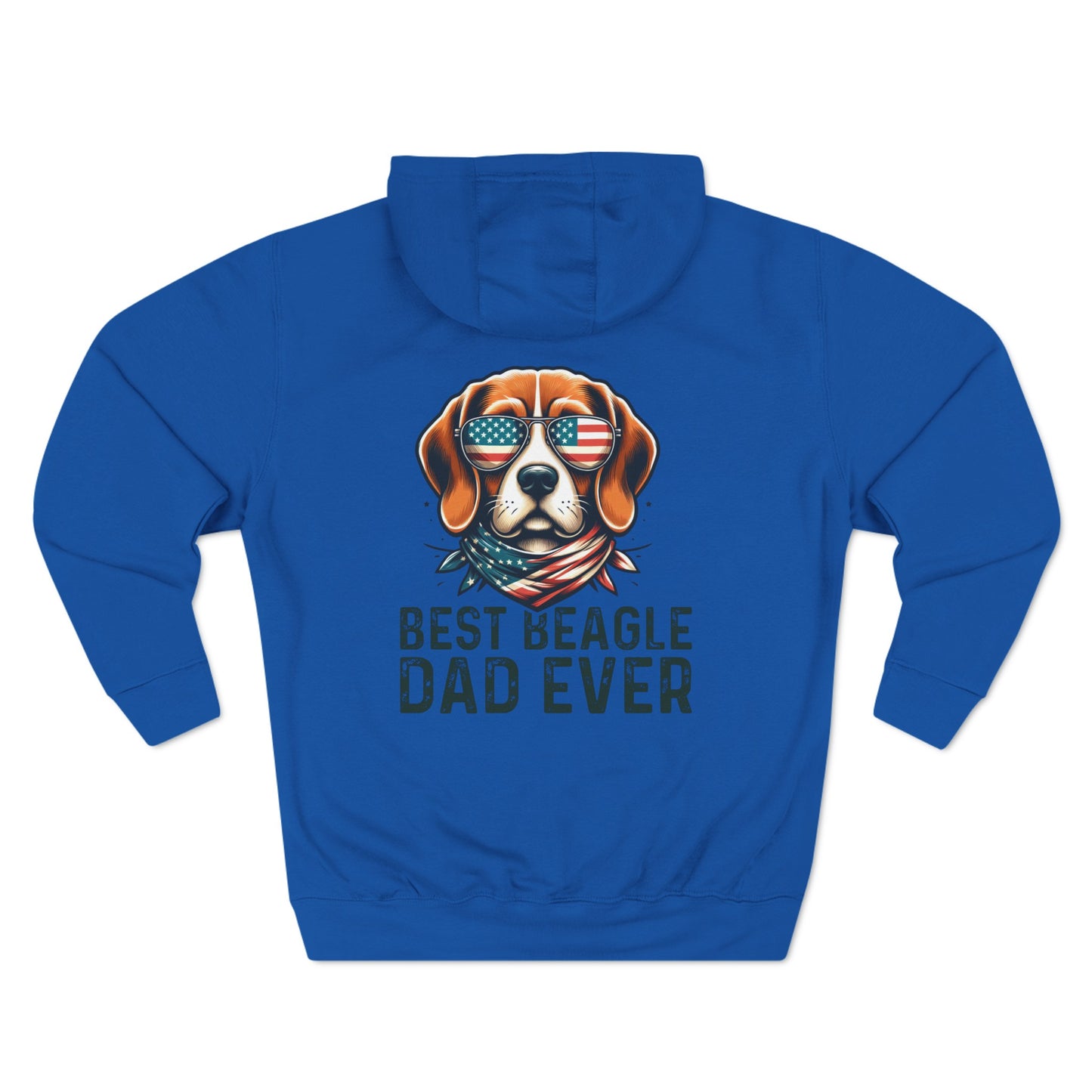 Best Beagle Dad Ever Pullover Hoodie