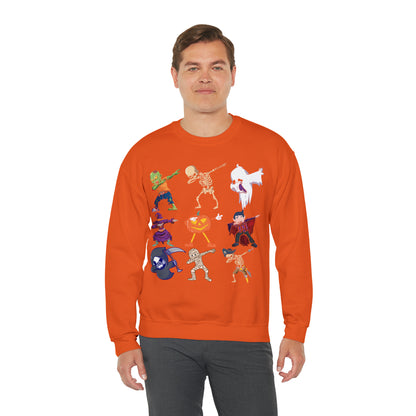 Dabbing Monsters Halloween Sweatshirt