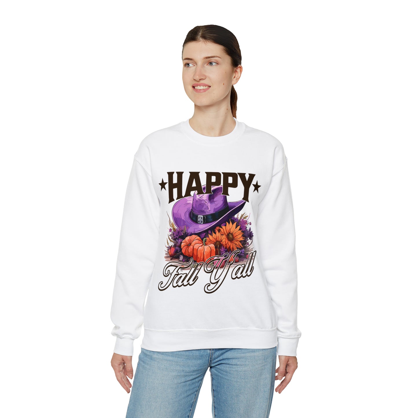 Happy Fall Y'All Halloween Sweatshirt