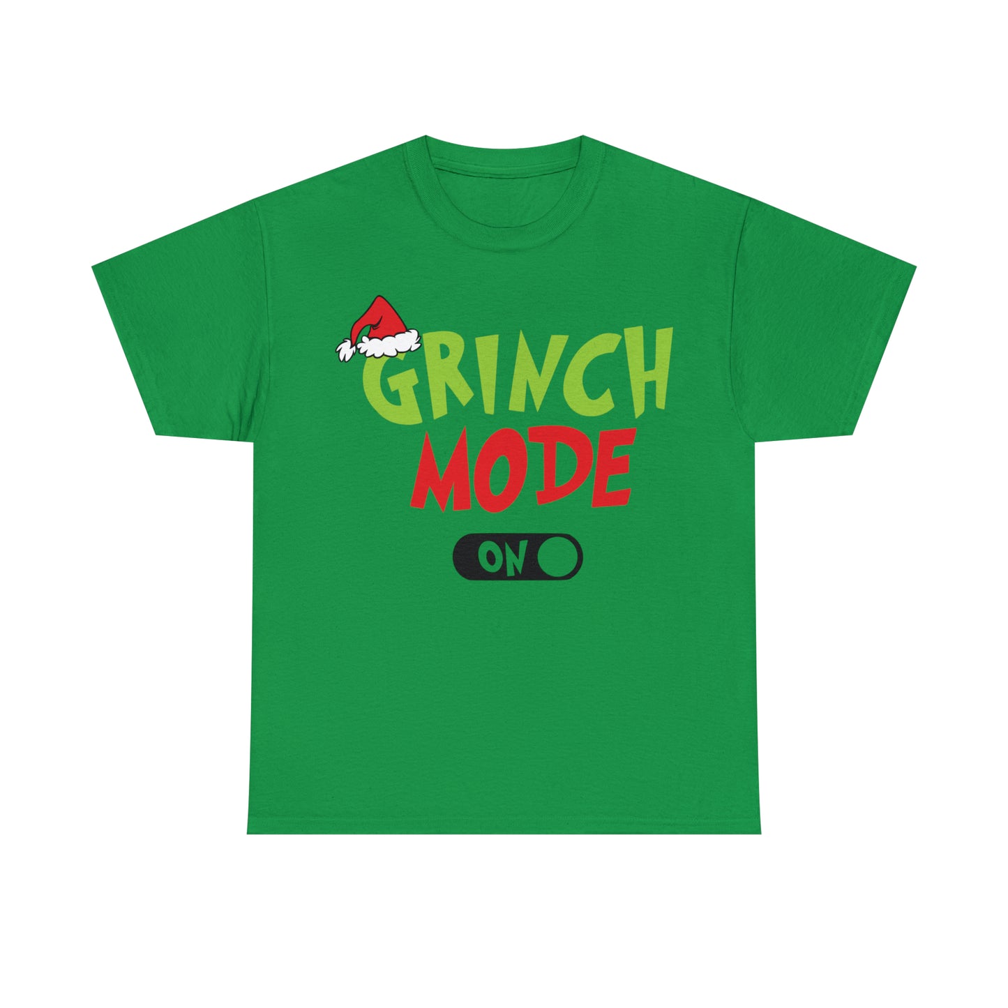 Grinch Mode On Christmas Short Sleeve Tee