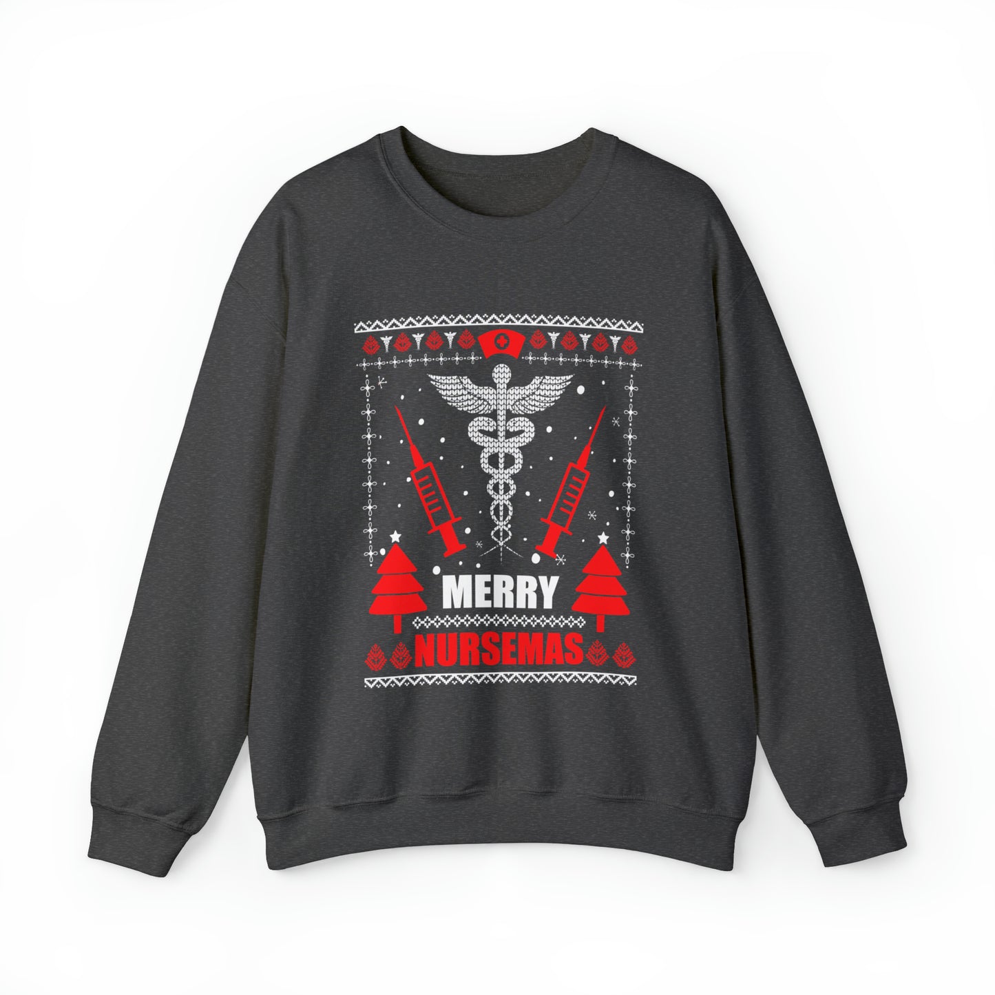 Merry Nursemas Ugly Christmas Sweater Sweatshirt