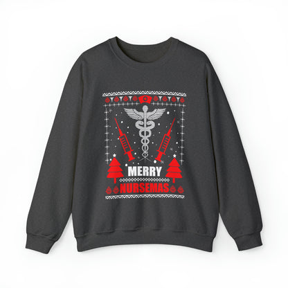 Merry Nursemas Ugly Christmas Sweater Sweatshirt