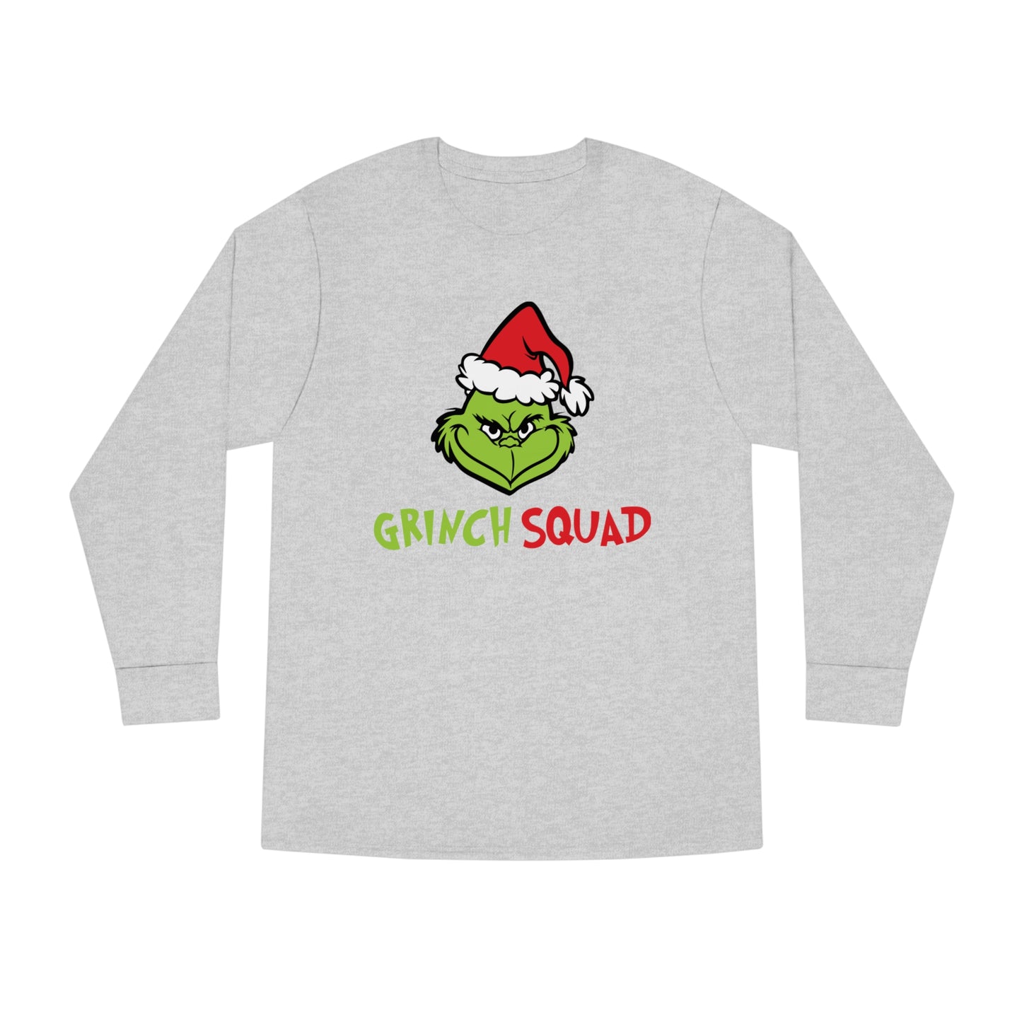 Grinch Squad Christmas Long Sleeve T-Shirt