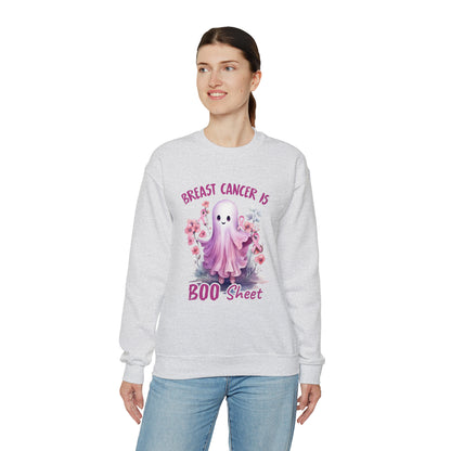 Breast Cancer Is Boo Sheet Halloween Sweatshirt